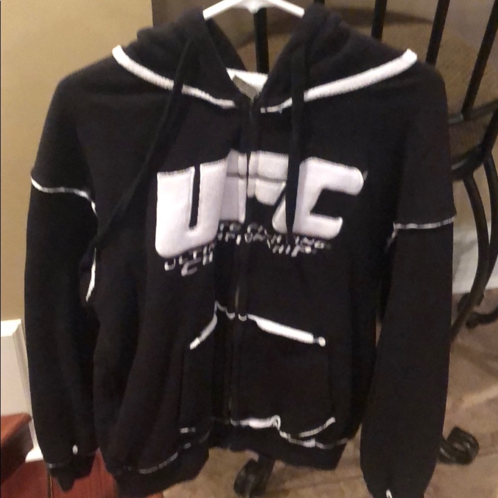 UFC Full zip hooded sweatshirt